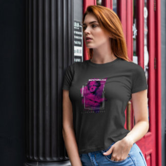 Gerahmte Statue Glitch T-Shirt