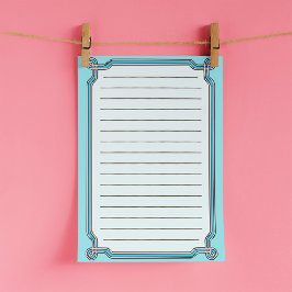 Gerahmte Zeilen Post-it®-Hinweise Post-it Klebezettel