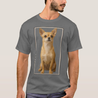 Gerahmter Chihuahua lustig T-Shirt