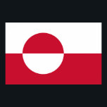 Gerahmter Druck mit der Flagge Grönlands Poster<br><div class="desc">Mit dieser Gerahmten Printwerbung, die die Flagge Grönlands zeigt, fügen Sie Ihren Mauern eine lebendige Touch grönländischen Stolzes hinzu! Diese gerahmte Druckvorlage dient sowohl als atemberaubendes Dekorationsstück als auch als Feier des reichen Erbes Grönlands. Die Flagge Grönlands wird in diesem Kunstwerk wunderschön dargestellt, was es zu einer perfekten Ergänzung zu...</div>