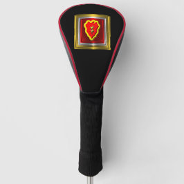 gerahmter Patch für die 25. Infanterieabteilung Golf Headcover