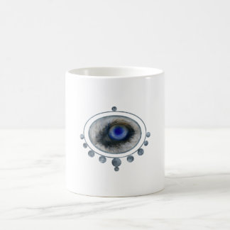 Gerahmtes arktisches Wolf Auge Kaffeetasse