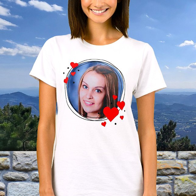 Gerahmtes Foto Valentinstag T-Shirt (Von Creator hochgeladen)