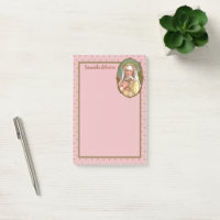 Gerahmtes Portrait der St. Rose Lima (M 024b)