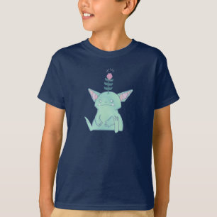 Gerald der Kobold Süßes mürrisches Fantasie-Wese T-Shirt