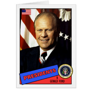 Gerald Ford Baseballkarte