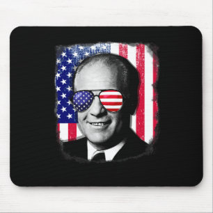 Gerald Ford US Flag 4. Juli Mousepad