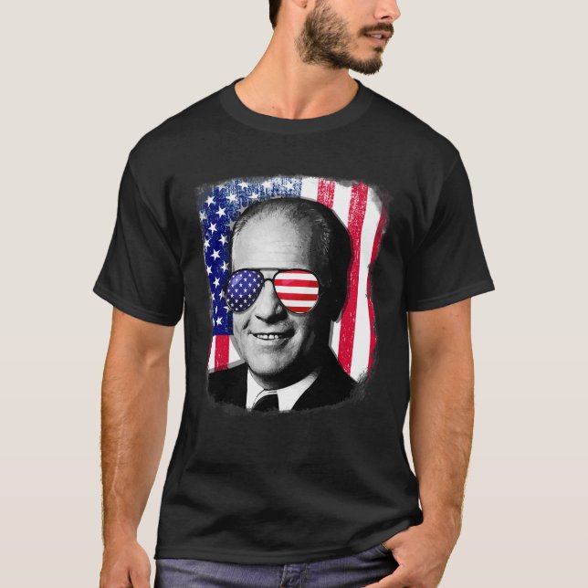 Gerald Ford US Flag 4. Juli T-Shirt (Vorderseite)