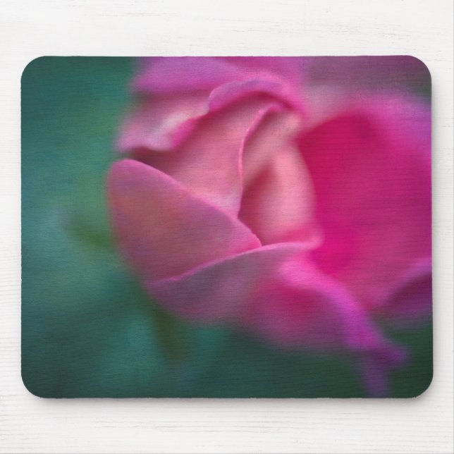 Geranbud, digital verändert mousepad (Vorne)