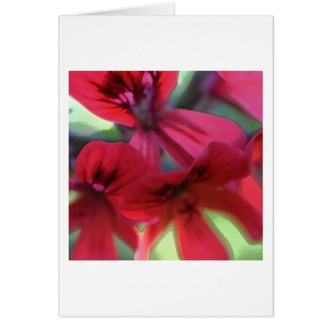 Geranien gestrichen (Vorne)