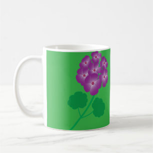 Geranienblüten Kaffeetasse
