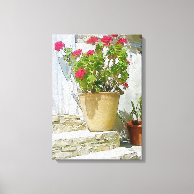 Geranine Leinwanddruck (Vorderseite)