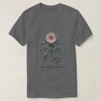 Géranium feuille t-shirt design 2