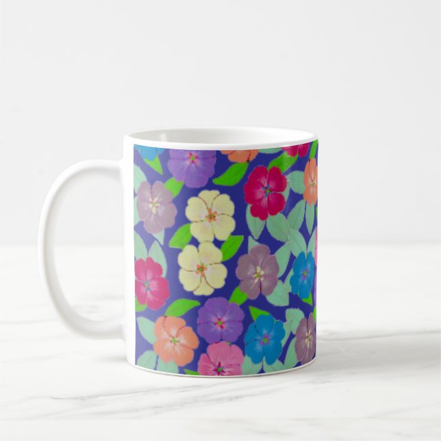 Géranium Flower Coffee Mug (Gauche)