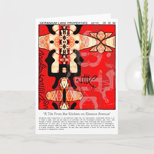 Geranium Sees Karte (Vorderseite)