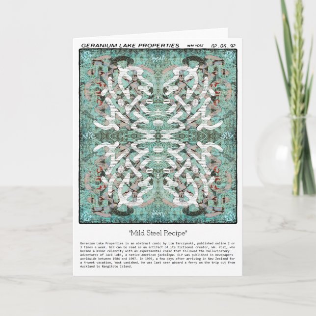 Geranium Sees Karte (Vorderseite)