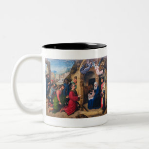 Gerard David - Bewunderung der Magi - 15. Jahrhund Zweifarbige Tasse