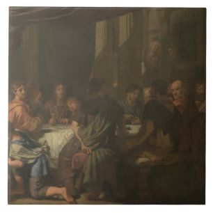Gerard de Lairesse - Das letzte Abendessen Fliese