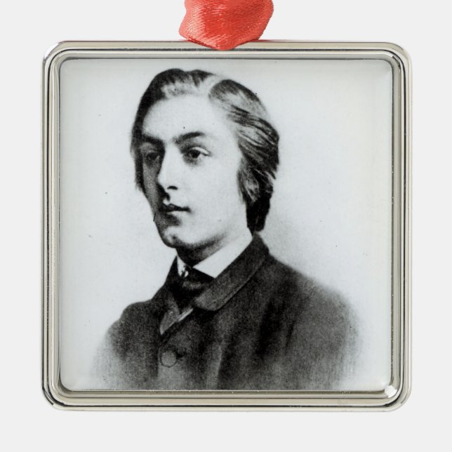 Gerard Manley Hopkins Ornament Aus Metall (Vorne)