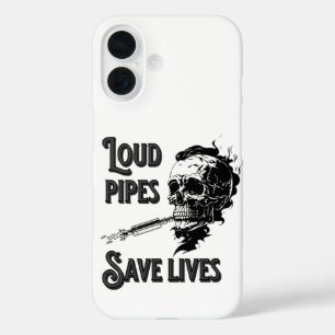Geräumige Rohre rette Leben iPhone 16 Hülle