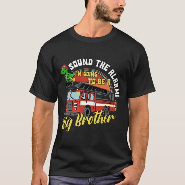 Geräusch, der Alarm wird ein großer Cousin-Feuerzu T-Shirt (Vorderseite)