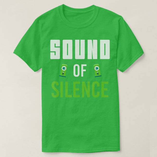Geräusch des Schweigens für Elektroautos T-Shirt (Design vorne)