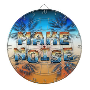 Geräusch machen dartscheibe