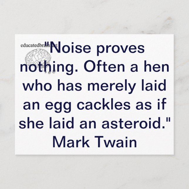 Geräusch Postkarte (Vorderseite)