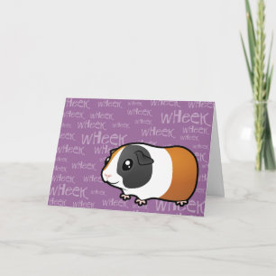 Geräusche Guinea Schwein (glatte Haare) Karte