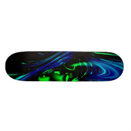 Geräusche in 3D abstrakt Skateboard