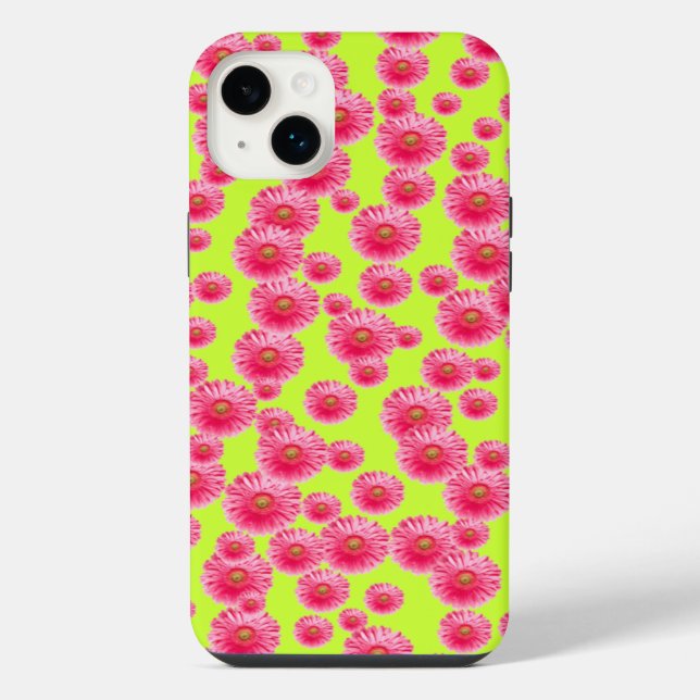 Gerber Daisies iPhone 14 Plus Hülle (Rückseite)
