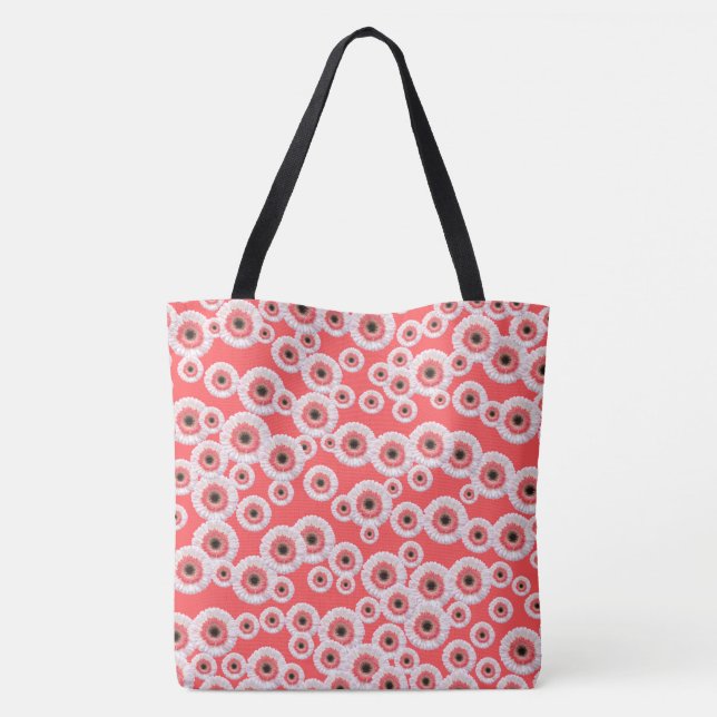 Gerber Daisies Tasche (Rückseite)