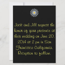 Gerber Daisy Faire-part de mariage