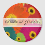 Gerber Daisy Wedding Magnete Magnet<br><div class="desc">Gerber Daisy Wedding Einladungen und Response Cards - Gerber Daisy Wedding Einladungen und Response Cards -</div>