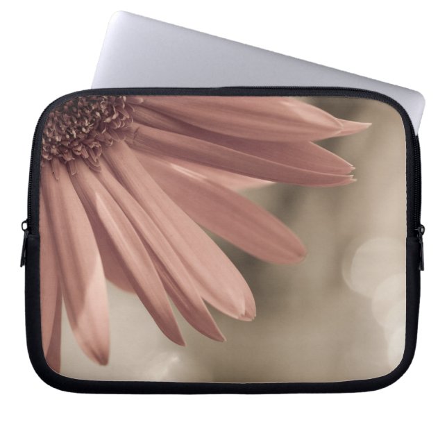 gerber Gänseblümchen Laptopschutzhülle (Vorderseite)