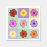 Gerbera 3x3 Daisy Design
