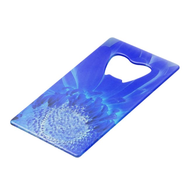 gerbera bleu électrique (Dos Angle)