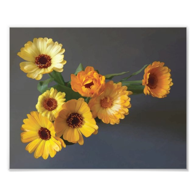 Gerbera-Bouquet Fotodruck (Vorne)