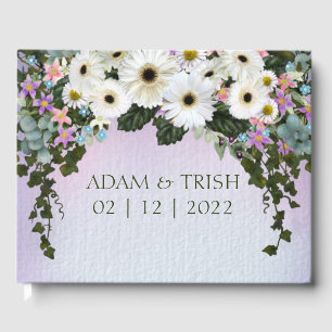 Gerbera Daisies Swag Wedding Gästebuch