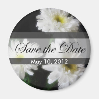 Gerbera Daisy 11 Save the Date Wedding Magnet