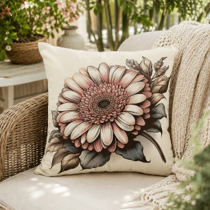 Gerbera Daisy Coussin pour le confort inspiré du j