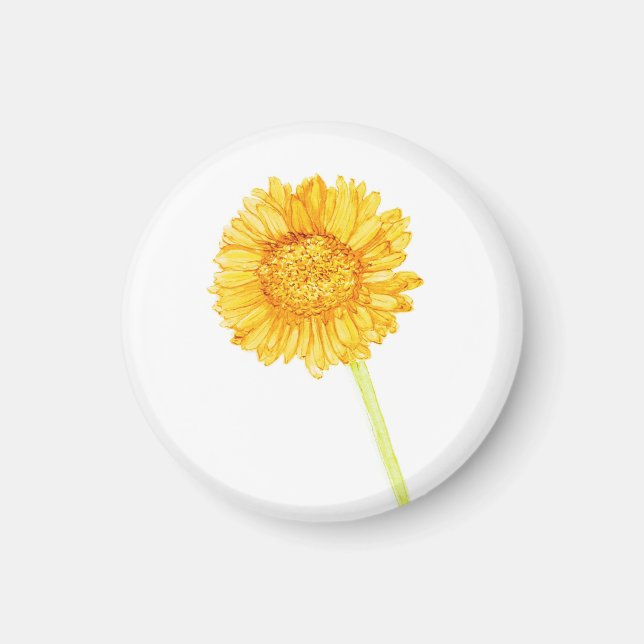 Gerbera daisy magnet (Vorne)