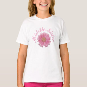 Gerbera Daisy Middle Sister T - Shirts