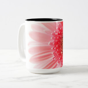 Gerbera-Daisy-Plakat Zweifarbige Tasse