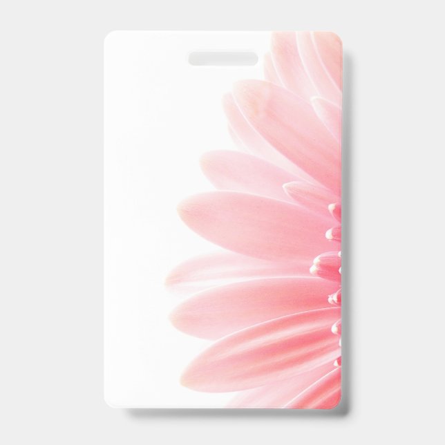 Gerbera Daisy Poster Ausweis (Vorderseite)