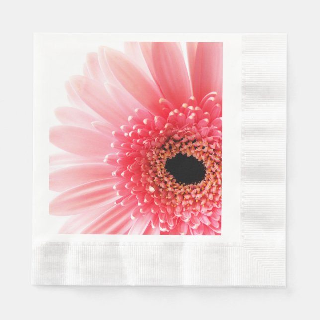 Gerbera Daisy Poster Serviette (Vorderseite)