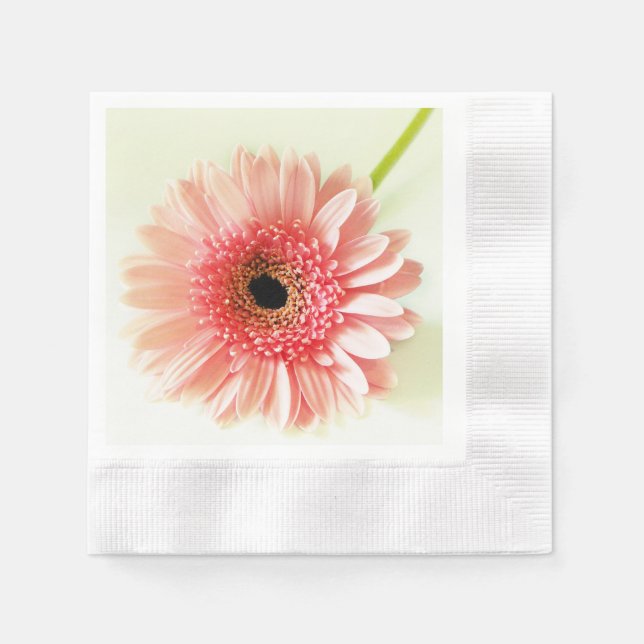 Gerbera Daisy Serviette (Vorderseite)