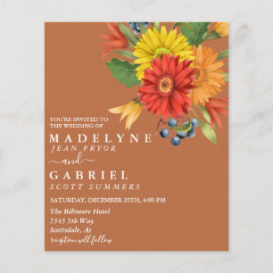 Gerbera Daisy Wedding Bouquet Floral Budget