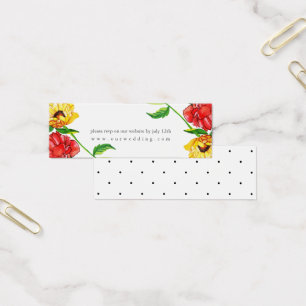 Gerbera Floral Site Mariage RSVP