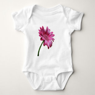 Gerbera-Gänseblümchen-Baby-T - Shirt